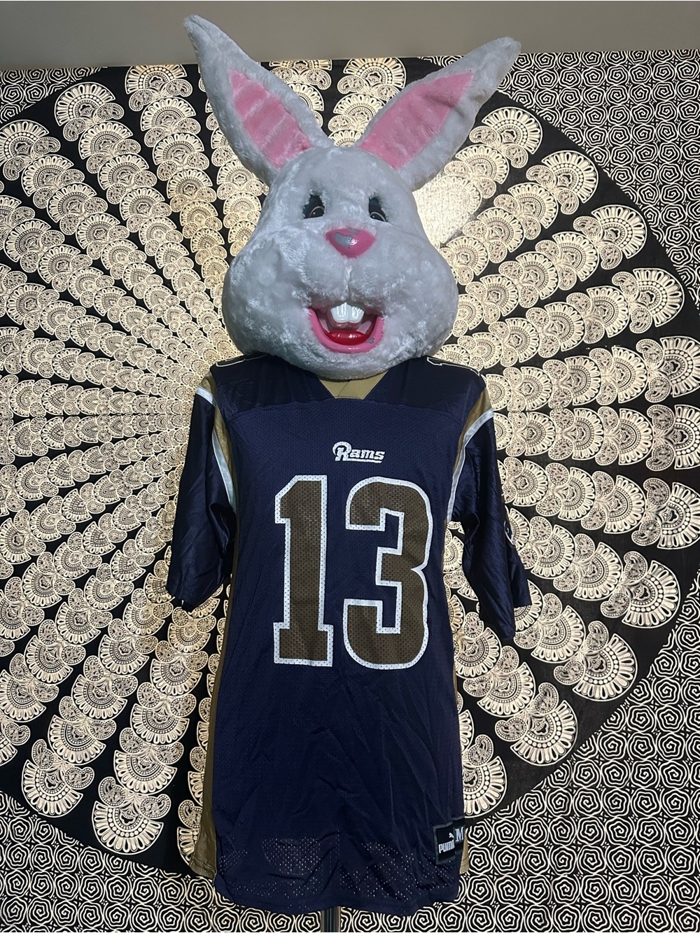 Puma Navy and Gold Athletic Jersey Patch